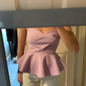 Tobi strapless top